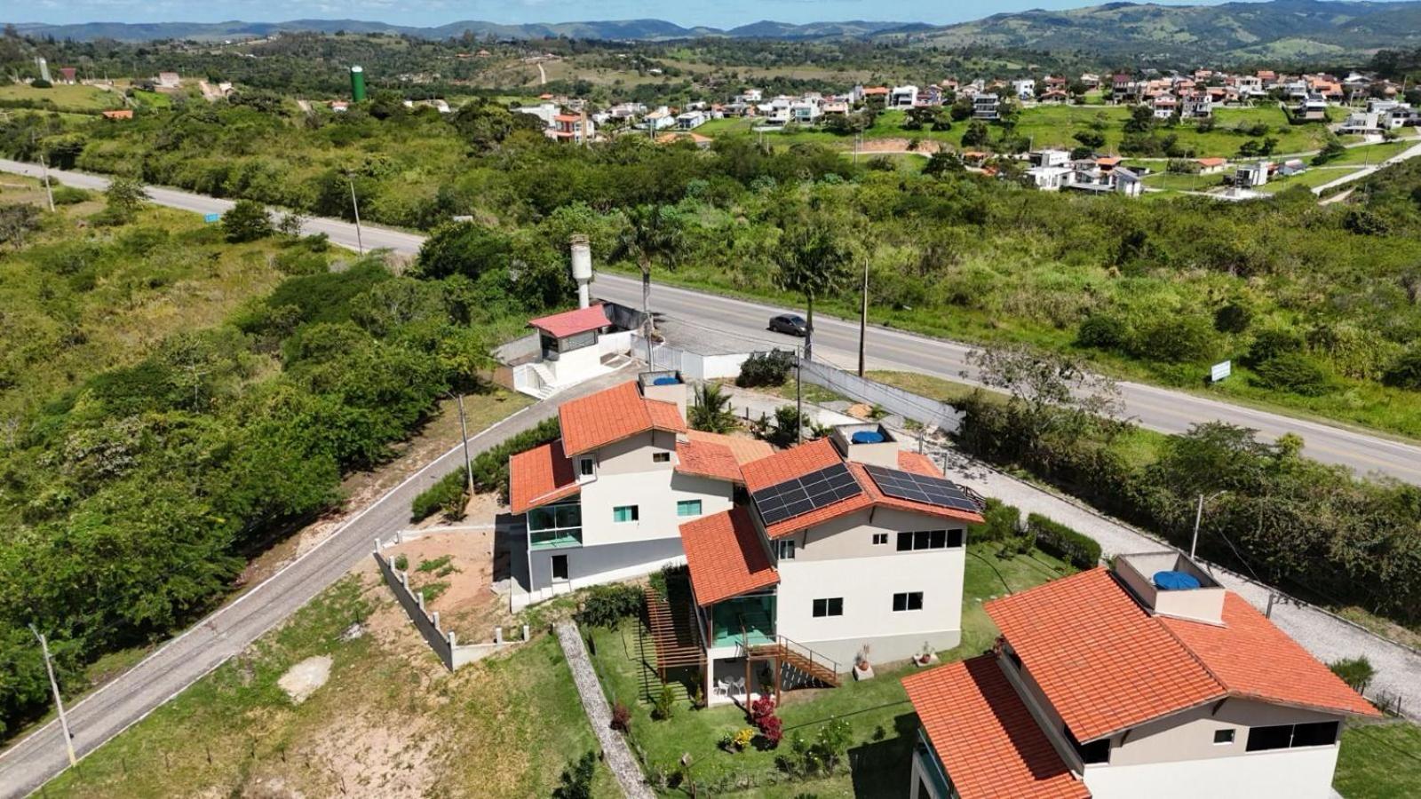 Casa Totalmente Equipada Ampla E Confortavel Em Condominio - Cha Grande-Pe 外观 照片