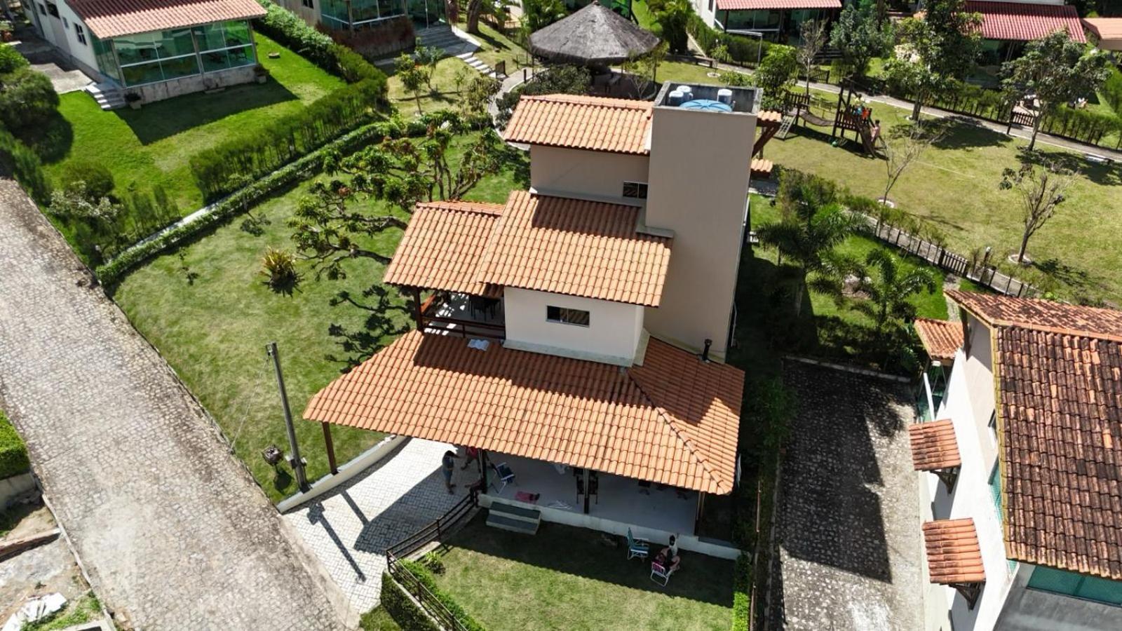 Casa Totalmente Equipada Ampla E Confortavel Em Condominio - Cha Grande-Pe 外观 照片