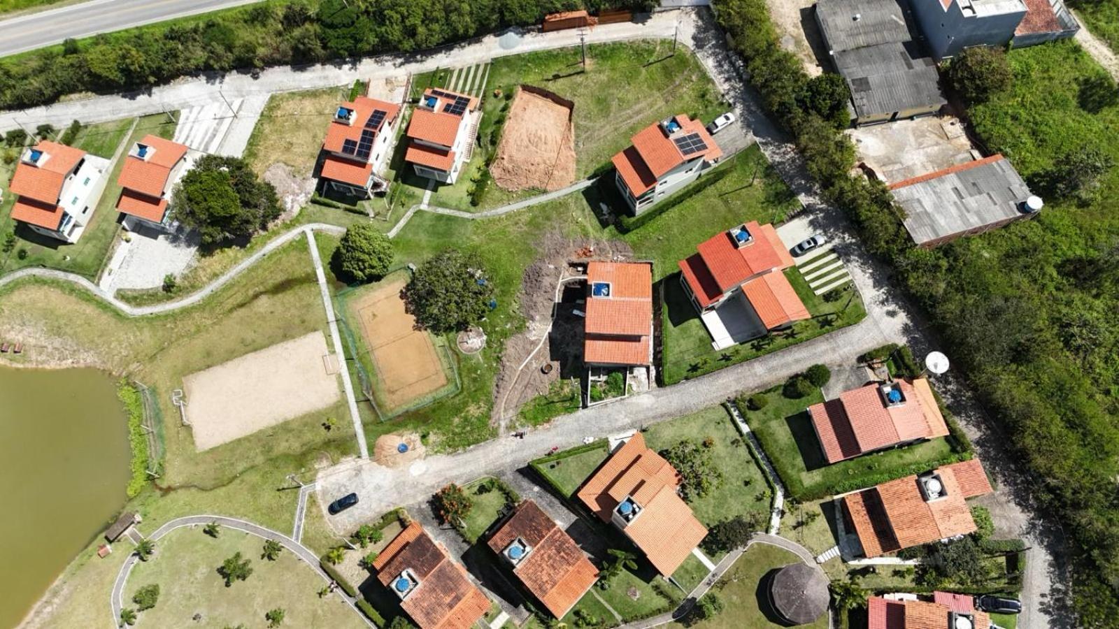 Casa Totalmente Equipada Ampla E Confortavel Em Condominio - Cha Grande-Pe 外观 照片