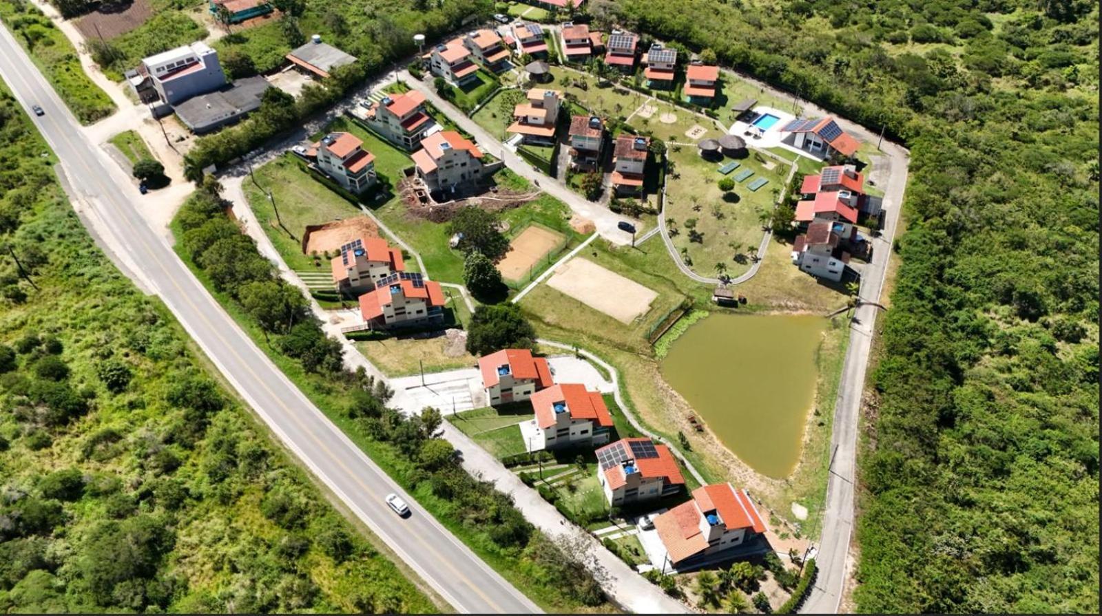 Casa Totalmente Equipada Ampla E Confortavel Em Condominio - Cha Grande-Pe 外观 照片