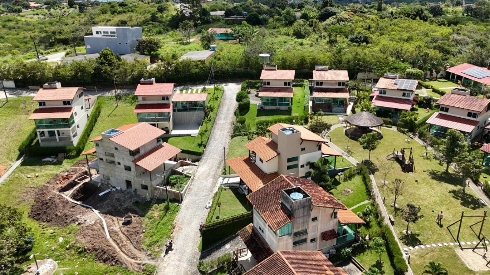 Casa Totalmente Equipada Ampla E Confortavel Em Condominio - Cha Grande-Pe 外观 照片